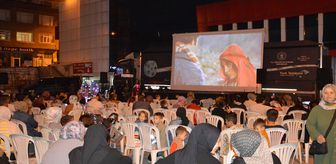 Havza'da açık hava konseri ve sinema gösterimi yapıldı