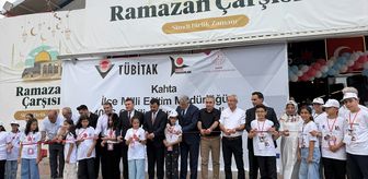Kahta'da TÜBİTAK 4006-C Bilim Fuarı düzenlendi