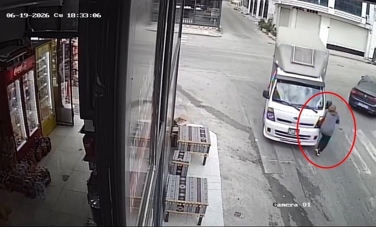 Bursa'da kaza yaşanan yaya geçidi