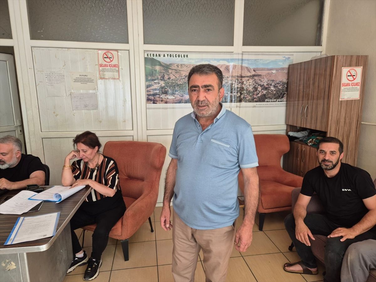 Keban SS 19 Nolu Motorlu Taşıyıcılar Kooperatifi genel kurulu yapıldı
