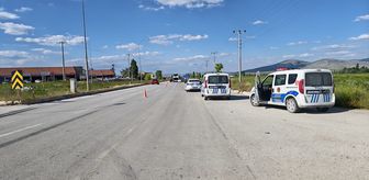 Kütahya'da otobüs ile elektrikli motosiklet çarpıştı, 1 kişi yaralandı