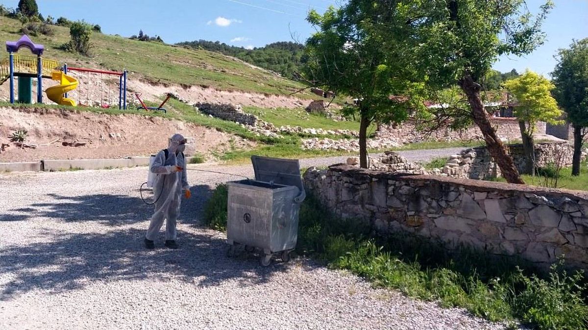 Kütahya İl Özel İdaresi'nden temizlik ve ilaçlama seferberliği