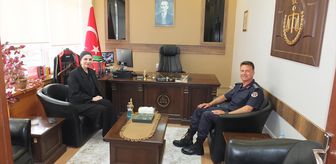 Malatya İl Jandarma Komutanı Albay Başer, Keban Cumhuriyet Savcısı Cansın'ı ziyaret etti
