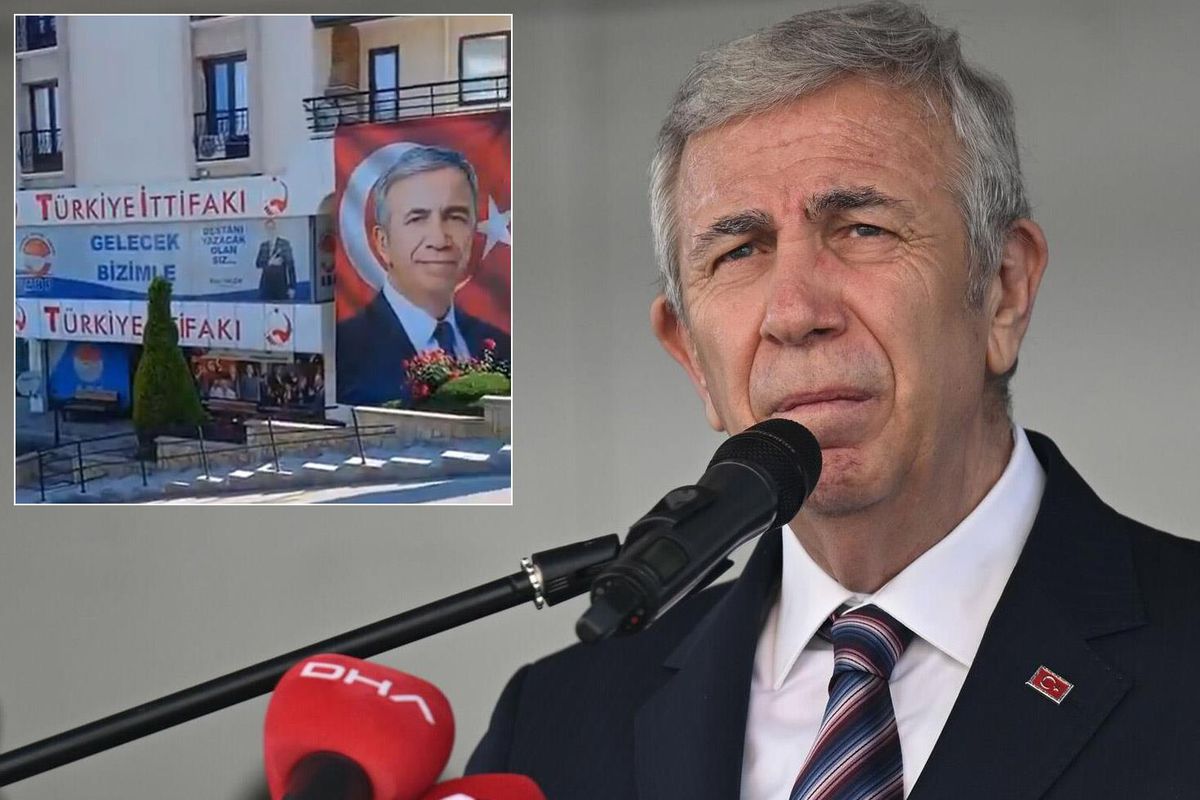 Mansur Yavaş cephesinden ABP binasına asılan pankartla ilgili açıklama