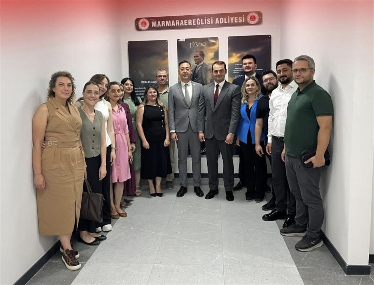 Marmaraereğlisi Adliyesi Ek Hizmet Binasında baro odası hizmete açıldı
