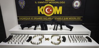 Mersin'de organize suç örgütüne yönelik operasyonda yakalanan 7 şüpheli tutuklandı