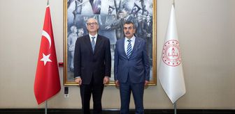 Milli Eğitim Bakanı Tekin, Rusya ve Mısır büyükelçilerini kabul etti