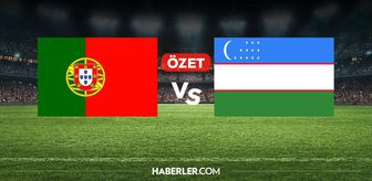 Portekiz Özbekistan maç özeti ve golleri! (ÖZET) Portekiz Özbekistan kaç kaç bitti, golleri kim attı?