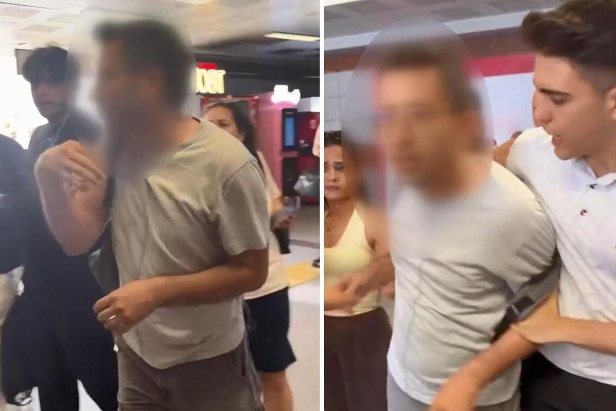Şişli metrobüs istasyonunda yaşanan olay sonrası polis ekipleri inceleme yaptı.