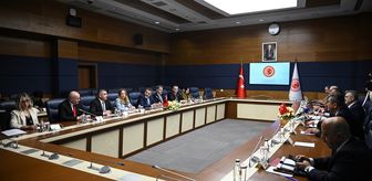 TBMM Güvenlik ve İstihbarat Komisyonu Başkanı Tipioğlu, Arnavutluk heyeti ile görüştü Açıklaması