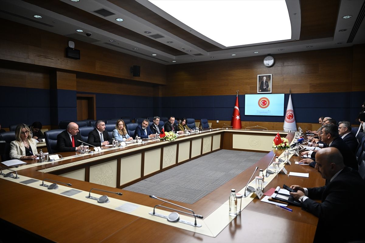 TBMM Güvenlik ve İstihbarat Komisyonu Başkanı Tipioğlu, Arnavutluk heyeti ile görüştü Açıklaması
