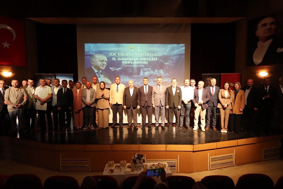 Tekirdağ'da ''AK Parti İl Danışma Meclisi Toplantısı'' yapıldı
