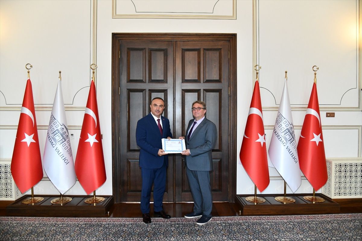 Şarköy Kaymakamı Helvacı'ya veda