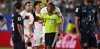 Türkiye-Paraguay maçının hakemi şaşırttı! Asıl mesleğini duyanlar inanamadı