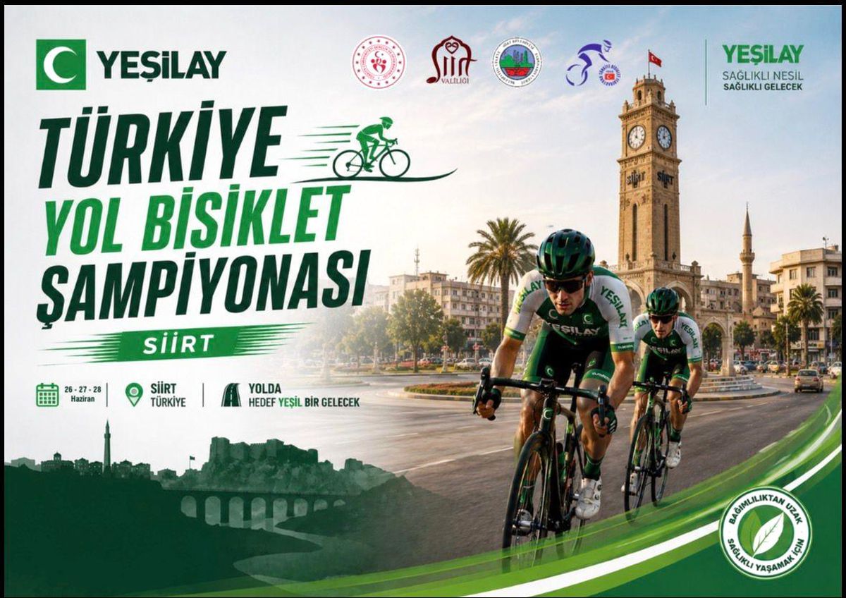 Siirt'te düzenlenecek bisiklet şampiyonası için hazırlıklar yapılıyor
