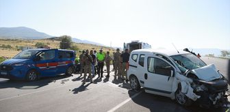 Van'da zincirleme kaza: 1 şehit, 5 yaralı