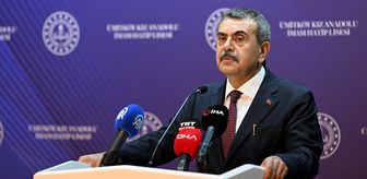 Bakan Tekin, Ümitköy Kız Anadolu İmam Hatip Lisesi mezuniyet törenine katıldı Açıklaması