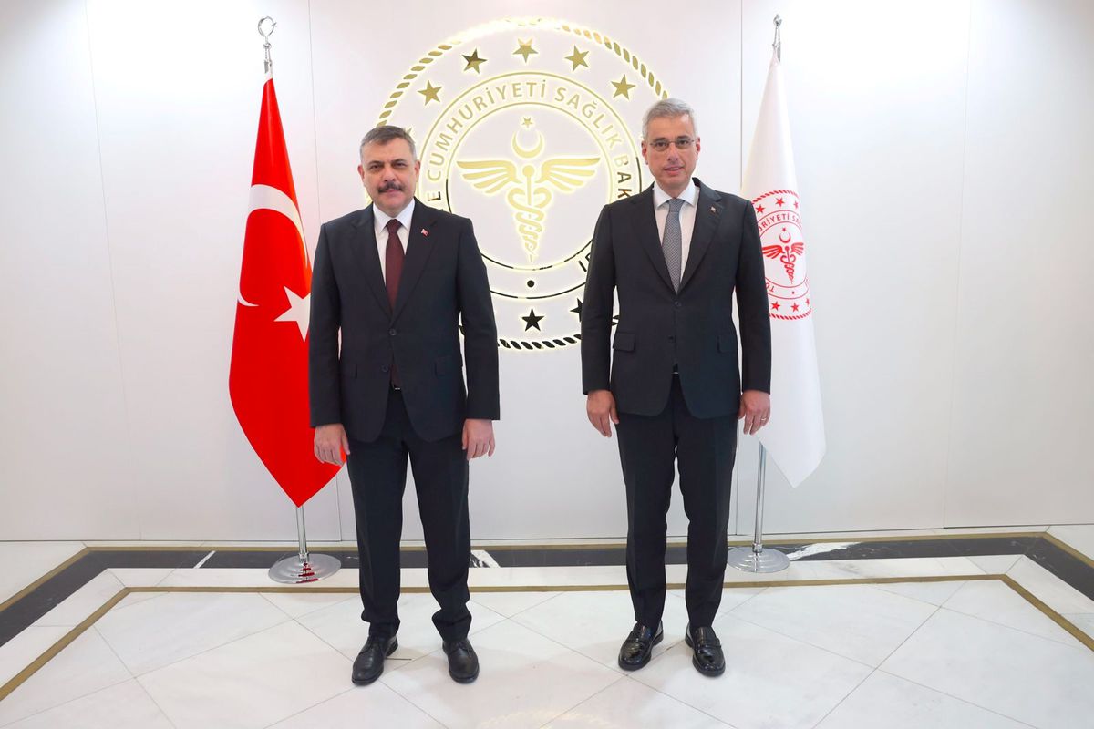 İçişleri Bakanı Çiftçi, Sağlık Bakanı Memişoğlu ile Görüştü