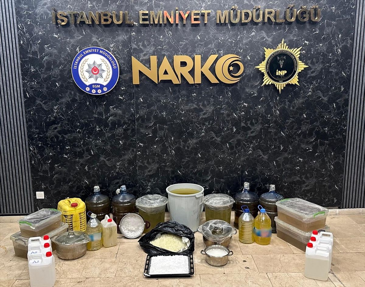 Beşiktaş'ta yaklaşık 250 kilogram uyuşturucu ele geçirildi