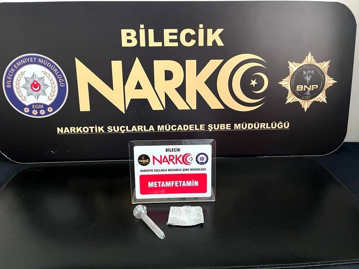 Bilecik'te uyuşturucu operasyonu: 1 gözaltı