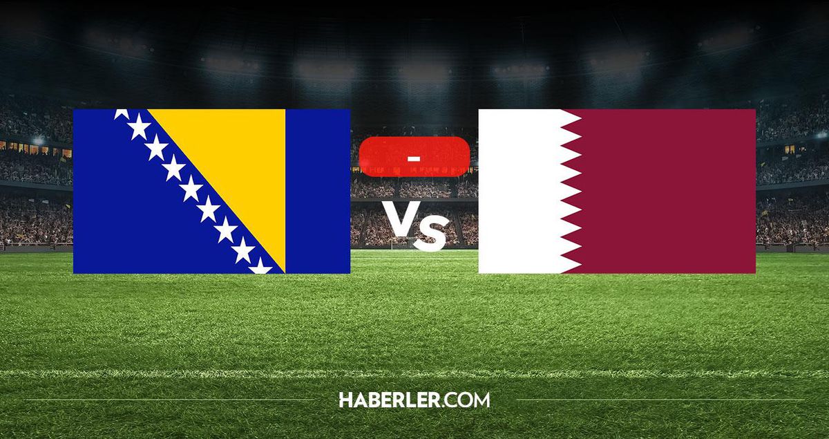 Bosna Hersek Katar maçı kaç kaç? MAÇ SONUCU! Bosna Hersek Katar golleri kim attı, canlı maç anlatımı!
