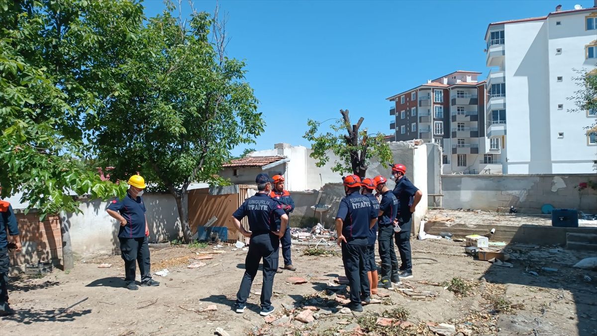 Çorum'da İtfaiye Personeline AFAD'dan Kapsamlı Eğitim