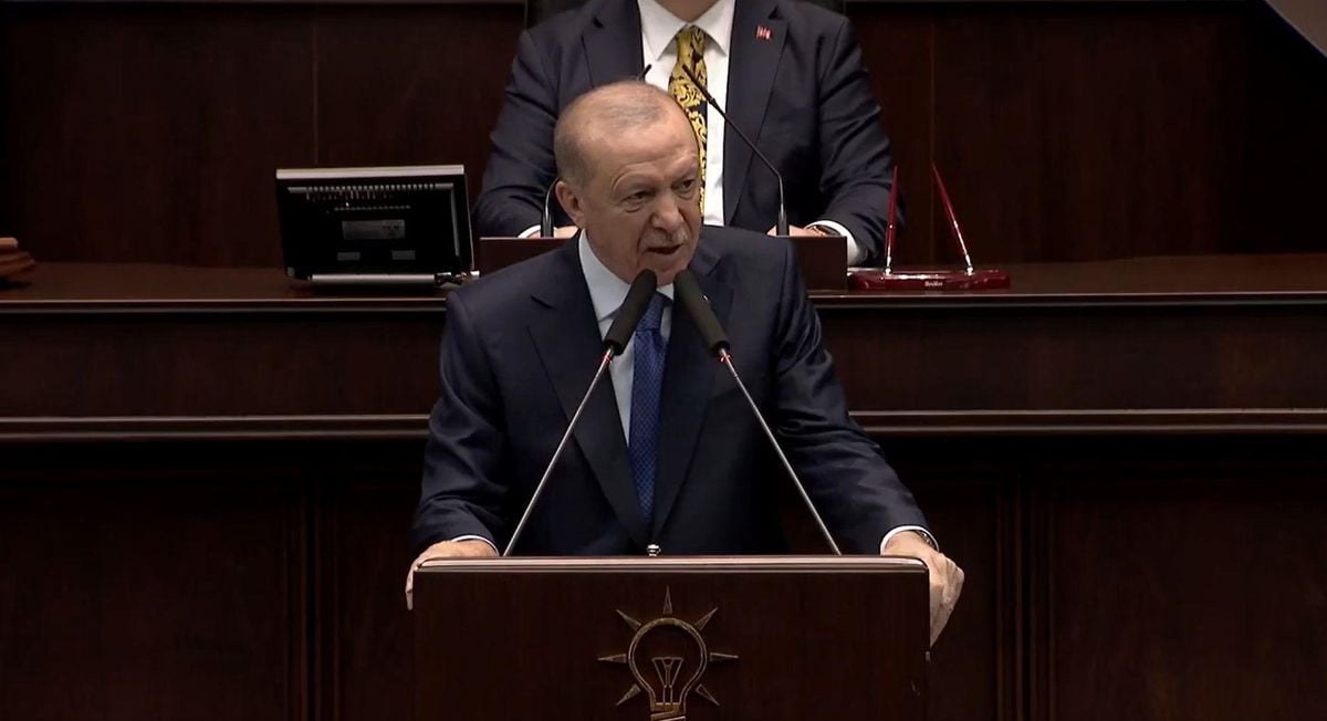 Cumhurbaşkanı Erdoğan, parti grubunda konuşuyor