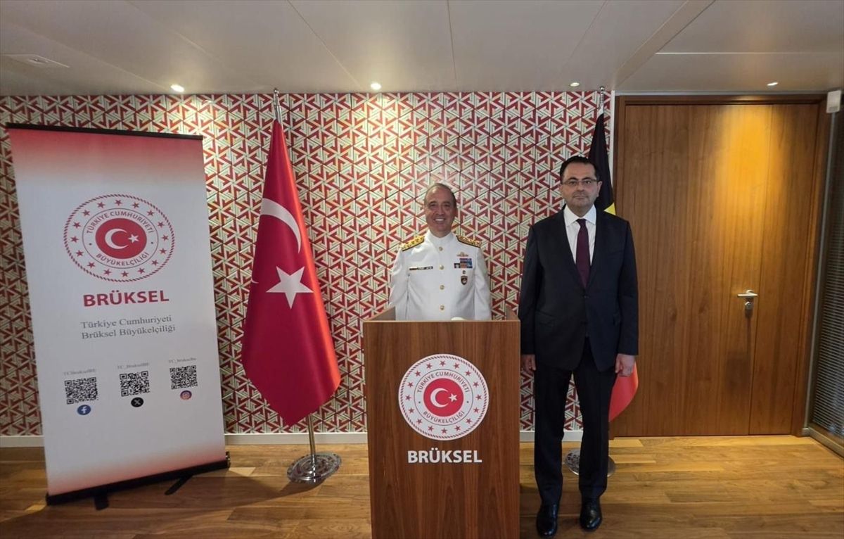 Deniz Kuvvetleri Komutanı Oramiral Ercüment Tatlıoğlu Brüksel ziyareti