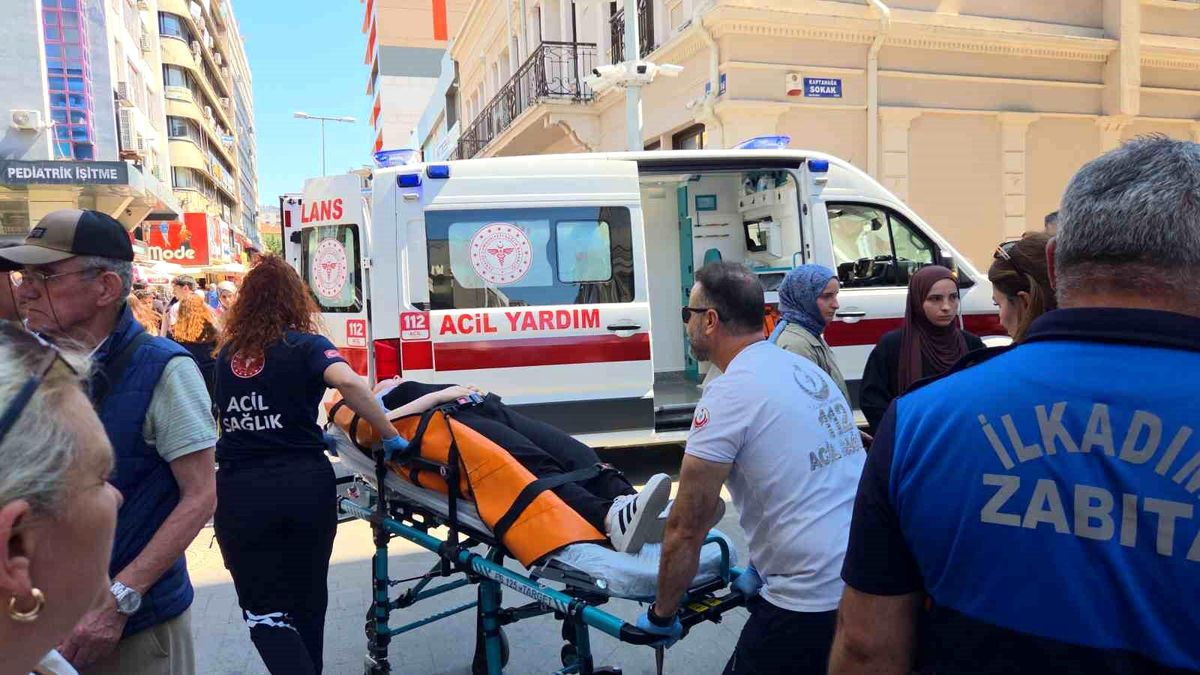 Samsun'da sıcak hava sebebiyle fenalaşan kadın hastaneye kaldırıldı