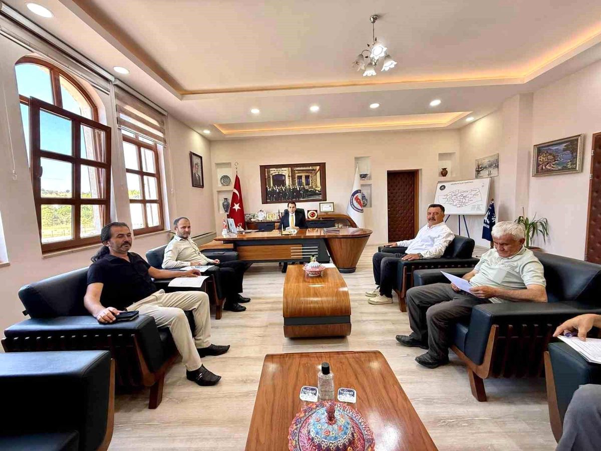 Hisarcık ilçesindeki toplantı salonundan bir görüntü