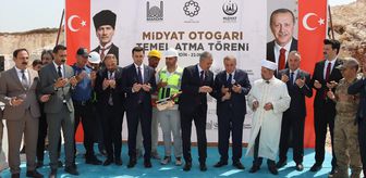 Midyat Otogarı'nın temeli törenle atıldı