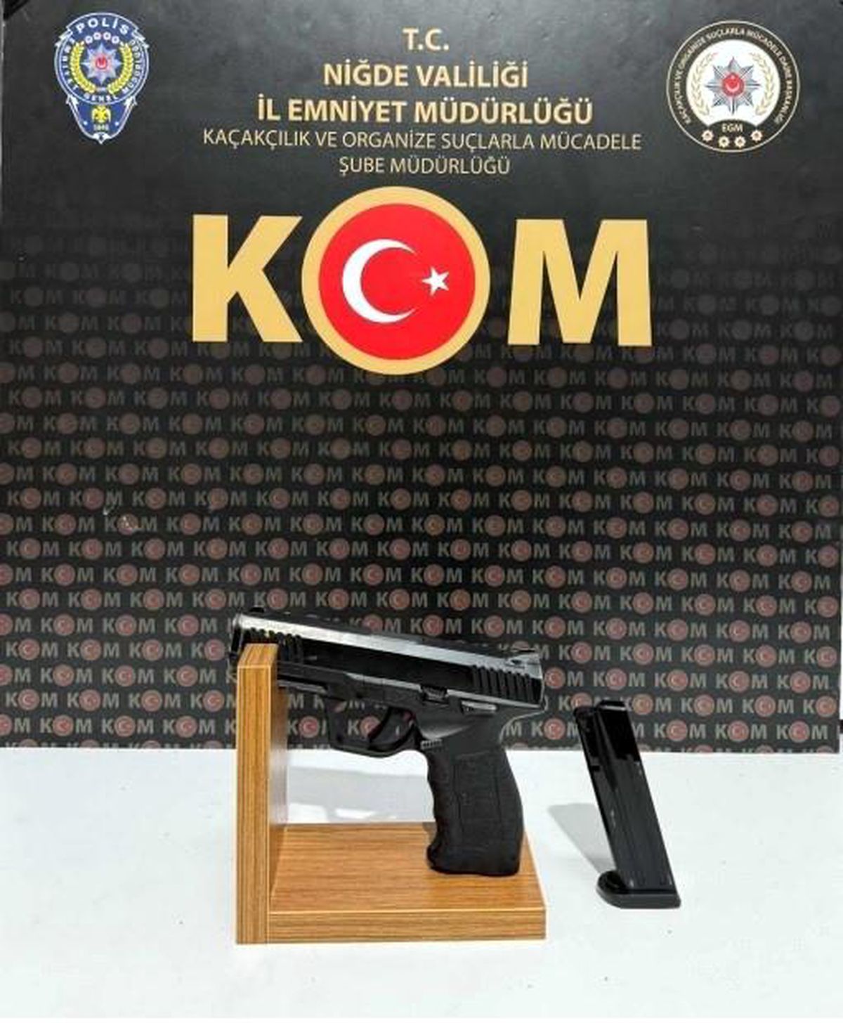 Niğde'de ruhsatsız silah operasyonu: 1 tutuklama