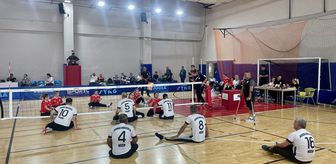 Oturarak voleybolda 1. Lig ve Süper Lig terfi müsabakaları Bolu'da devam ediyor
