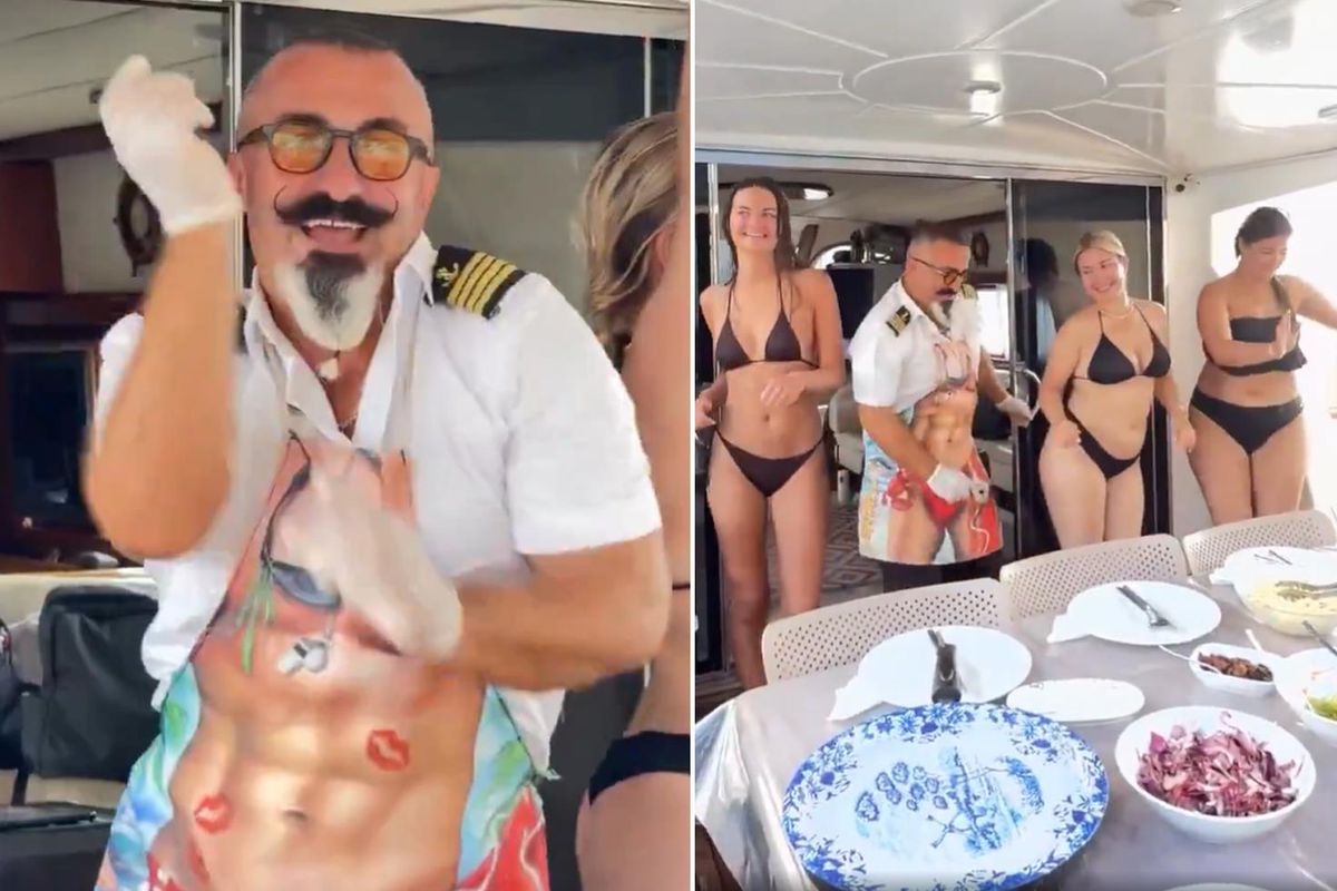Para için her yol mübah mı? Tekne kaptandan turistlerle şov