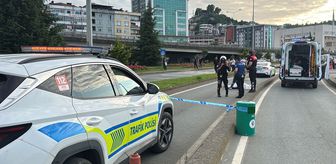 Rize'de kamyonetin çarptığı yaya öldü