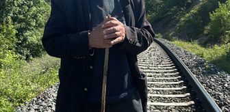 Kavak’ta kaybolan 70 yaşındaki M.V., jandarma ekiplerince tren raylarında bulundu