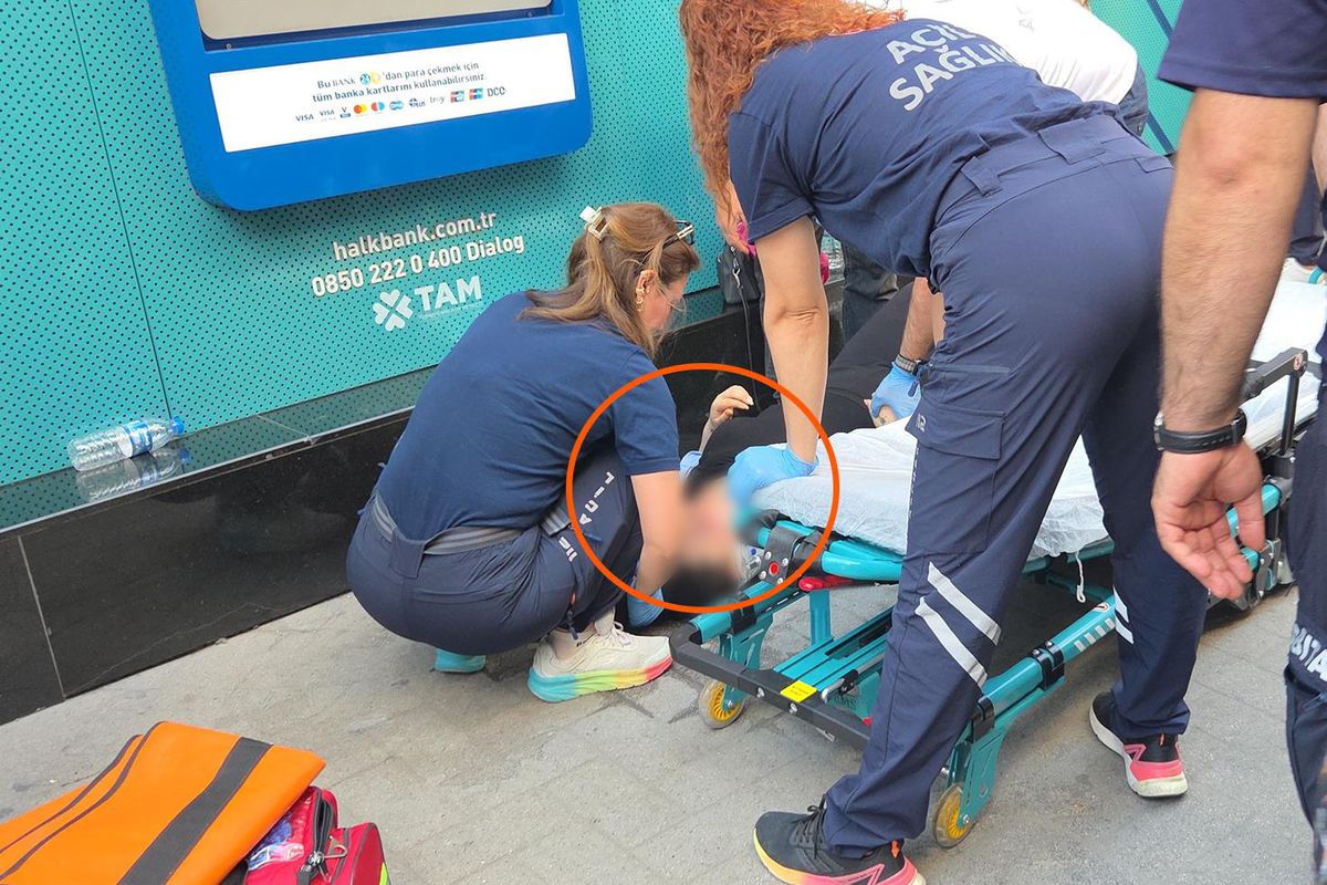 Samsun'da hamile kadın sıcaktan baygınlık geçirdi