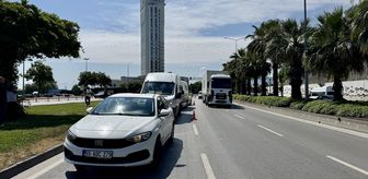 Samsun'da üç aracın karıştığı kazada 1 kişi yaralandı
