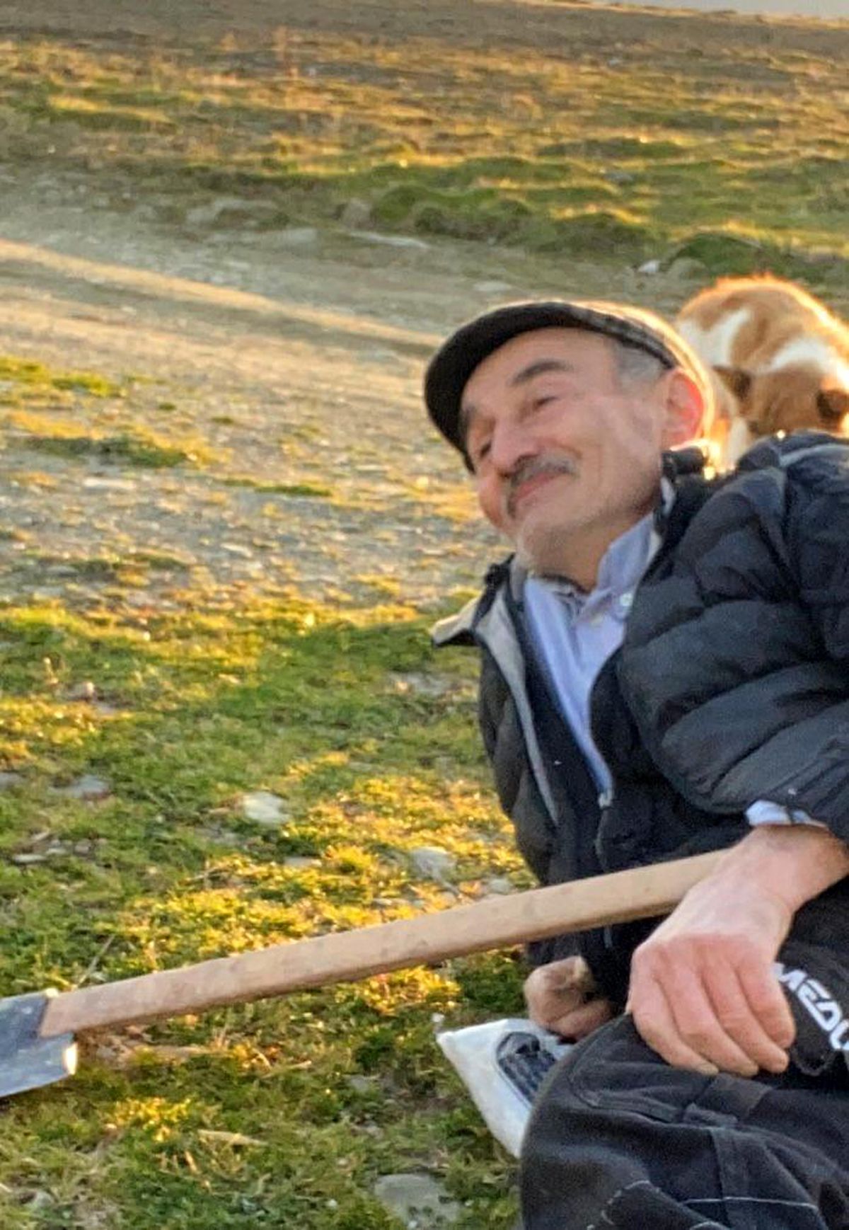 Samsun Yakakent'te yamaçtan düşen yaşlı adamın vefatı
