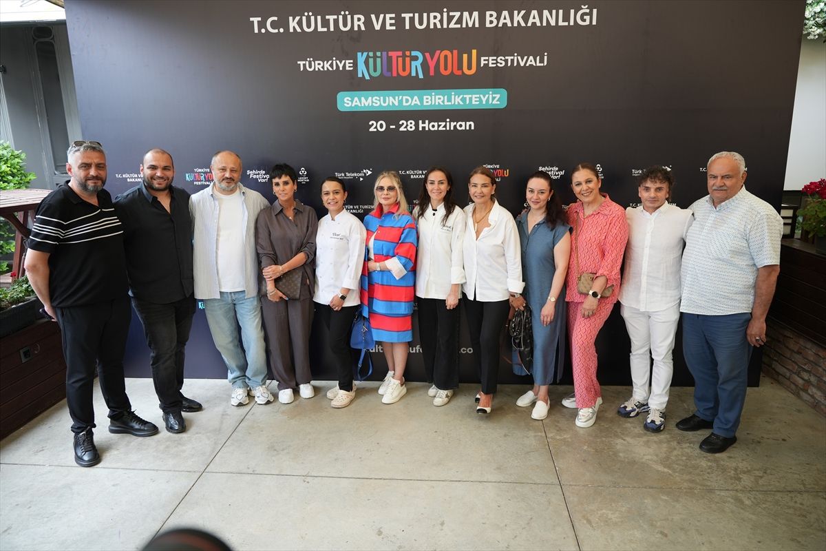 Samsun'un yöresel lezzetleri Kültür Yolu Festivali'nde ilgi gördü