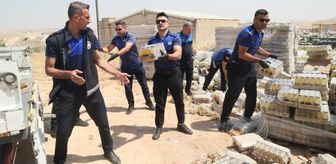 Şanlıurfa'da son kullanma tarihi geçmiş içecekler imha edildi