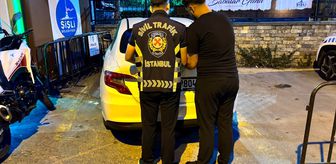 Şişli'de tartıştığı kişinin aracına saldıran sürücüye para cezası
