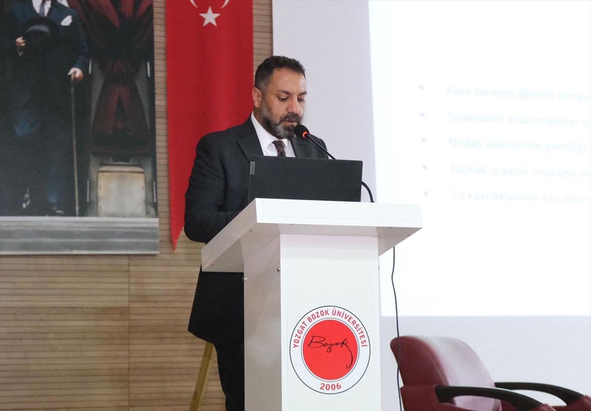 Sorgun'da düzenlenen tarım ve kırsal kalkınma paneli