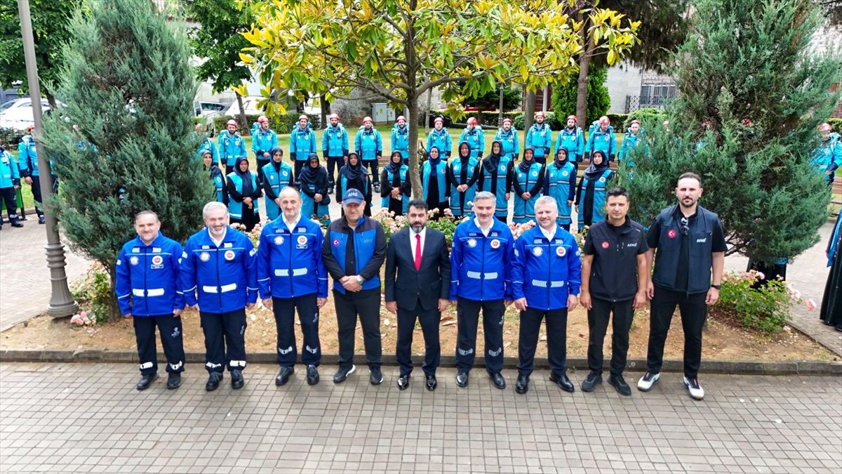 Trabzon'da din görevlilerine temel arama kurtarma eğitimi verildi