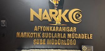 Afyonkarahisar'da uyuşturucu operasyonunda gözaltına alınan 3 şüpheli tutuklandı