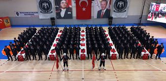 Amasya'da eğitimini tamamlayan 162 polis adayı mezun oldu