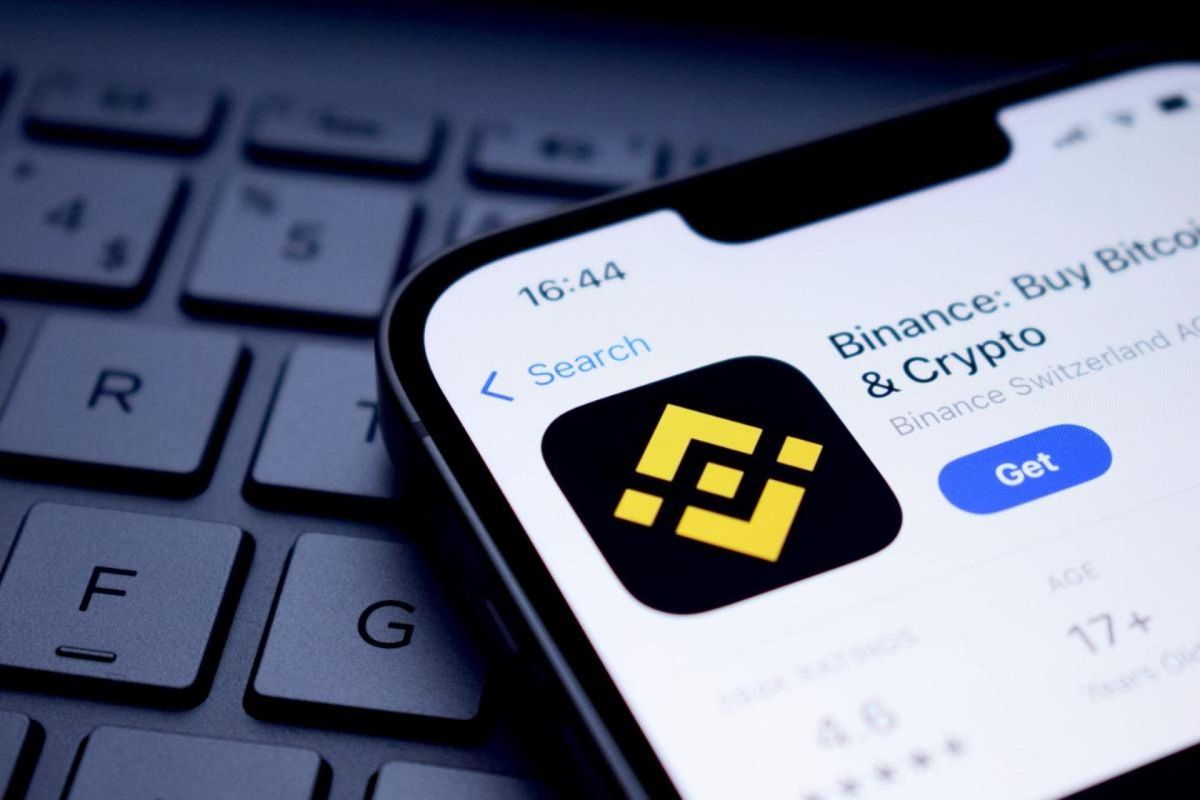 Binance logosu ve kripto para piyasası