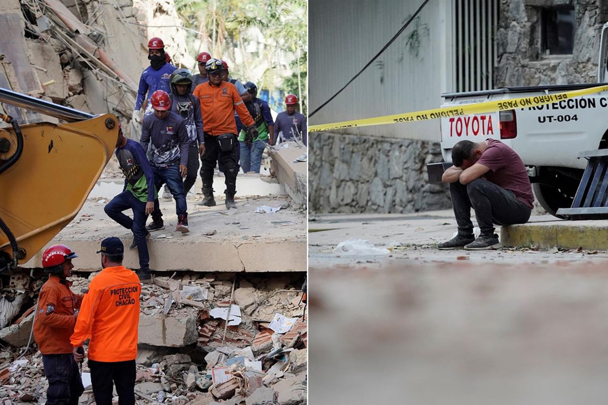 Çifte depremle sarsılan Venezuela'da ölü sayısı 10 bine çıkabilir