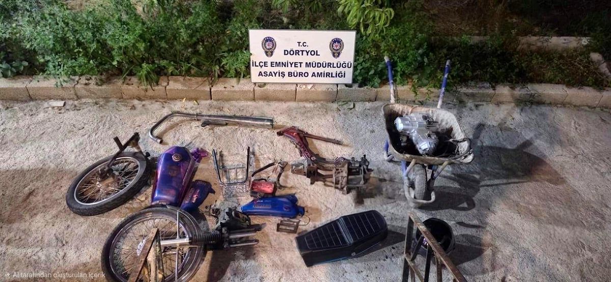Dörtyol'da hırsızlık olaylarının şüphelileri yakalandı