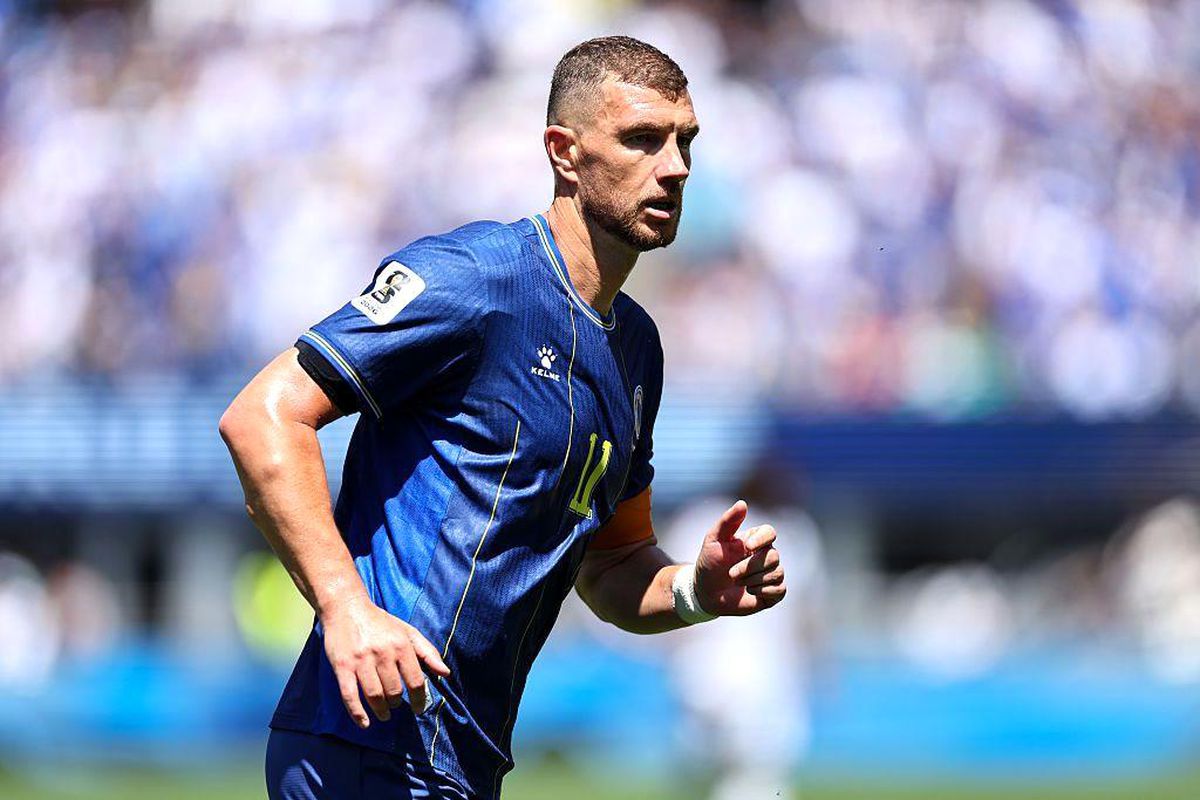 Bosnalı forvet Dzeko, Dünya Kupası'nın 40'lar kulübünde